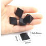 Obsidian černý Pyramida přírodní kámen 2 x 2 x 1,6 cm čistí - energie - harmonie - emoce 1 kus, kámen záchrany