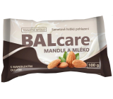 Balcare Mandle a Mléko tuhé toaletní mýdlo 100 g