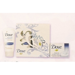 Dove Original krémová tableta 100 g + vyživující krém na ruce 75 ml, kosmetická sada