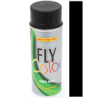 Color Works Fly Color RAL akrylátová barva sprej 9005 Černý matný 400 ml