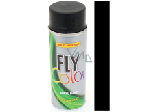 Color Works Fly Color RAL akrylátová barva sprej 9005 Černý matný 400 ml