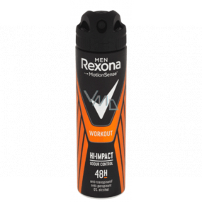 Rexona Men WorkOut Hi-Impact antiperspirant deodorant sprej pro muže 150 ml