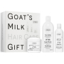 Ziaja Goat´s Milk Hair Care šampon na vlasy 400 ml + kondicionér na vlasy 200 ml + maska na vlasy 200 ml, kosmetická sada pro ženy