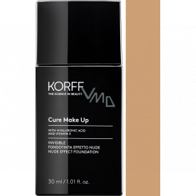 Korff Cure Make Up Invisible Nude Effect Foundation neviditelný make-up 03 Walnut 30 ml