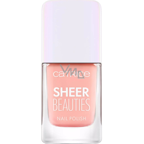 Catrice Sheer Beauties lak na nehty 050 Peach For The Stars 10,5 ml