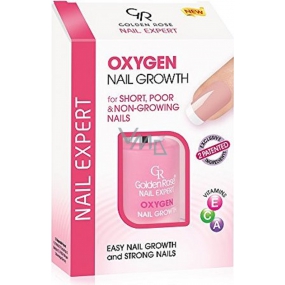 Golden Rose Oxygen Nail Growth Pro zrychlení růstu a redukci výživný lak na nehty 11 ml