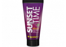 Soleo Sunset Time Dark Bronzer tmavý opalovací bronzer do solária tuba 150 ml