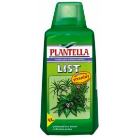 Plantella List tekuté hnojivo pro zelené rostliny 1 l