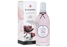 Vivian Gray Vivanel Lotus & Rose luxusní toaletní voda s esenciálními oleji pro ženy 100 ml