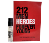 Carolina Herrera 212 Men Heroes toaletní voda pro muže 1,5 ml s rozprašovačem, vialka