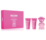 Moschino Toy 2 Bubble Gum toaletní voda 50 ml + tělové mléko 50 ml + sprchový gel 50 ml, dárková sada pro ženy