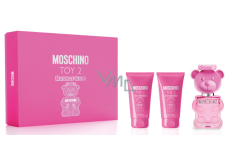 Moschino Toy 2 Bubble Gum toaletní voda 50 ml + tělové mléko 50 ml + sprchový gel 50 ml, dárková sada pro ženy