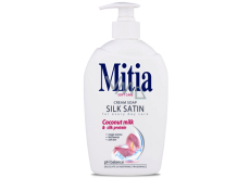 Mitia Silk Satin s kokosovým mlékem tekuté mýdlo dávkovač 500 ml