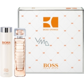 Hugo Boss Orange Woman toaletní voda 75 ml + tělové mléko 200 ml, dárková sada