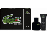 Lacoste Eau De Lacoste L.12.12 Noir toaletní voda 30 ml + sprchový gel 100 ml, dárková sada