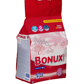 Bonux Color Pure Magnolia 3v1 prací prášek na barevné prádlo 72 dávek 4,68 kg