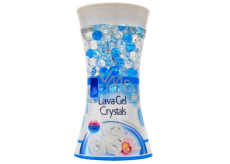 Pan Aroma Lava Gel Crystals Cool Linen gelový osvěžovač vzduchu 150 g