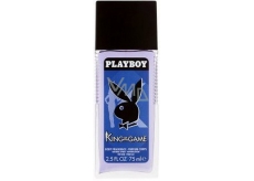 Playboy King of The Game parfémovaný deodorant sklo pro muže 75 ml