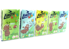 Linteo Kids Mravenec mini papírové kapesníky 3 vrstvé 10 x 10 kusů