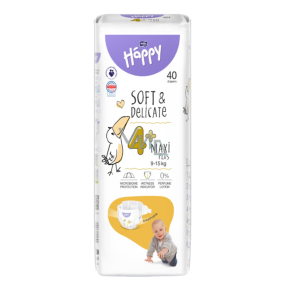 Bella Happy Maxi Plus 4+ 9 - 15 kg plenkové kalhotky pro děti 40 kusů