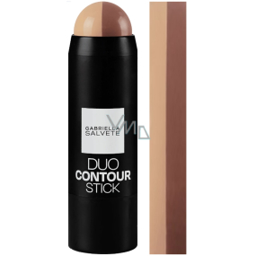 Gabriella Salvete Duo Stick Contour konturovací a rozjasňovací tyčinka 02 tuhá, 7,6 g