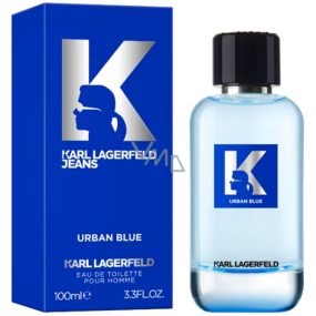 Karl Lagerfeld Jeans Urban Blue toaletní voda pro muže 100 ml