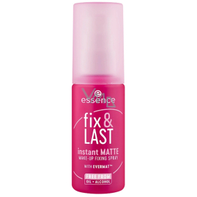 Essence Fix & Last Instant Matte fixační sprej na make-up 50 ml