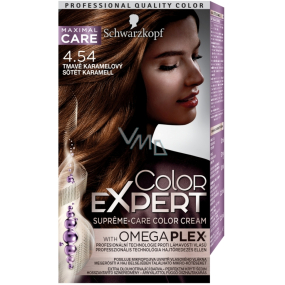 Schwarzkopf Color Expert barva na vlasy 4.54 Tmavě karamelový