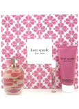 Kate Spade New York parfémovaná voda 100 ml + parfémovaná voda 7,5 ml miniatura + tělové mléko 100 ml, dárková sada pro ženy