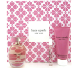 Kate Spade New York parfémovaná voda 100 ml + parfémovaná voda 7,5 ml miniatura + tělové mléko 100 ml, dárková sada pro ženy