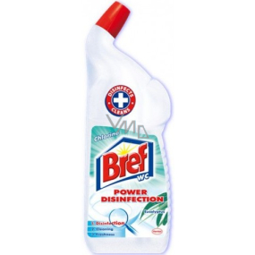 Bref Power Disinfection Gel Chlorine Eucalyptus dezinfekční WC čistič 750 ml