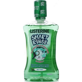 Listerine Smart Rinse Mild Mint ústní voda pro děti od 6 let 500 ml