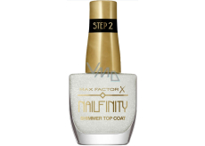 Max Factor Nailfinity Shimmer Top Coat lak na nehty 102 Starry Veil 12 ml