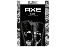 Axe Black sprchový gel 250 ml + deodorant sprej 150 ml, kosmetická sada pro muže