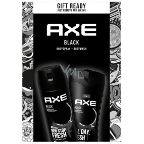 Axe Black sprchový gel pro muže 250 ml +deodorant sprej 150 ml, kosmetická sada