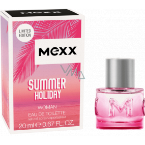 Mexx Summer Holiday Woman tolaletní voda pro ženy 20 ml