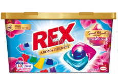 Rex Aromatherapy Orchid Color prací kapsle na barevné i tmavé prádlo 13 dávek 156 g