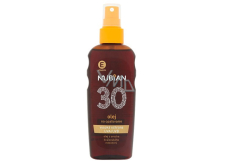 Nubian OF30 Voděodolný olej na opalování 150 ml sprej