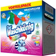 Der Washkönig Color Box prací prášek na barevné prádlo 30 dávek 1,95 kg