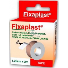 Fixaplast Textilní cívková náplast 1,25 cm x 6 m