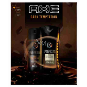 Axe Dark Temptation deodorant sprej pro muže 150 ml + sprchový gel 250 ml, kosmetická sada