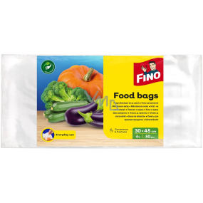 Fino Food bags sáčky mikroténové 6 litrů, 30 x 45 cm, 50 kusů