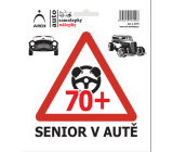 Arch Autosamolepky Senior v autě 70+ 