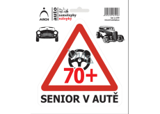 Arch Autosamolepky Senior v autě 70+ 