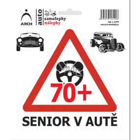 Autosamolepky Seniour v autě 70+ 6199       1996