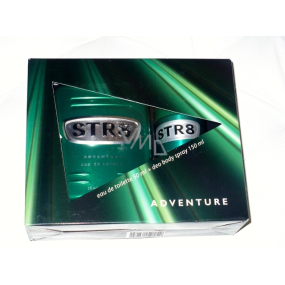 Str8 Adventure toaletní voda 50 ml + deodorant sprej 150 ml, dárková sada