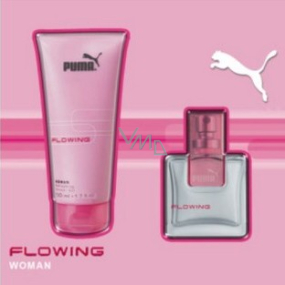 Puma Flowing Woman toaletní voda 30 ml + sprchový gel 50 ml, dárková sada