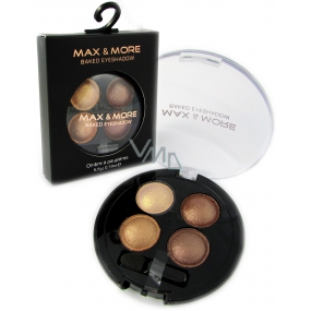 Max & More zapečené oční stíny 440 Nude 5,5 g