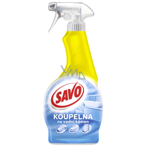 Savo Koupelna na vodní kámen čisticí sprej 500 ml rozprašovač