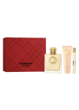 Burberry Goddess parfémovaná voda 100 ml + tělové mléko 75 ml + parfémovaná voda 10 ml, dárková sada pro ženy